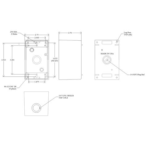 electrical gang box specs|1 gang electrical box dimensions.